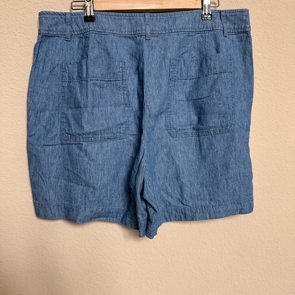 Talbots Light Blue Denim Shorts - Picture 3 of 8